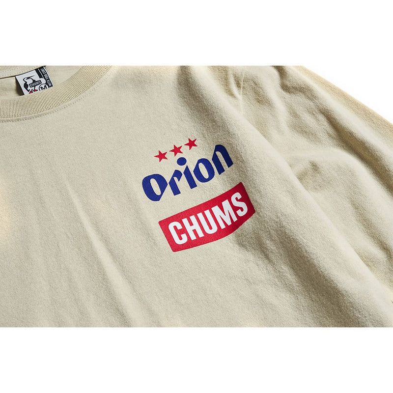 【ORION×CHUMS コラボ】OWYC24 ﾔﾝﾊﾞﾙｸｲﾅ ｶﾘｰ! ロングスリーブTシャツ  カラー：グレージュ