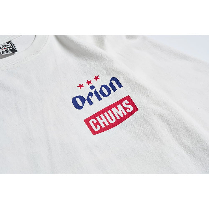 【ORION×CHUMS コラボ24秋】 OWYC24 ﾔﾝﾊﾞﾙｸｲﾅ ｶﾘｰ! ロングスリーブTシャツ　カラー：ホワイト