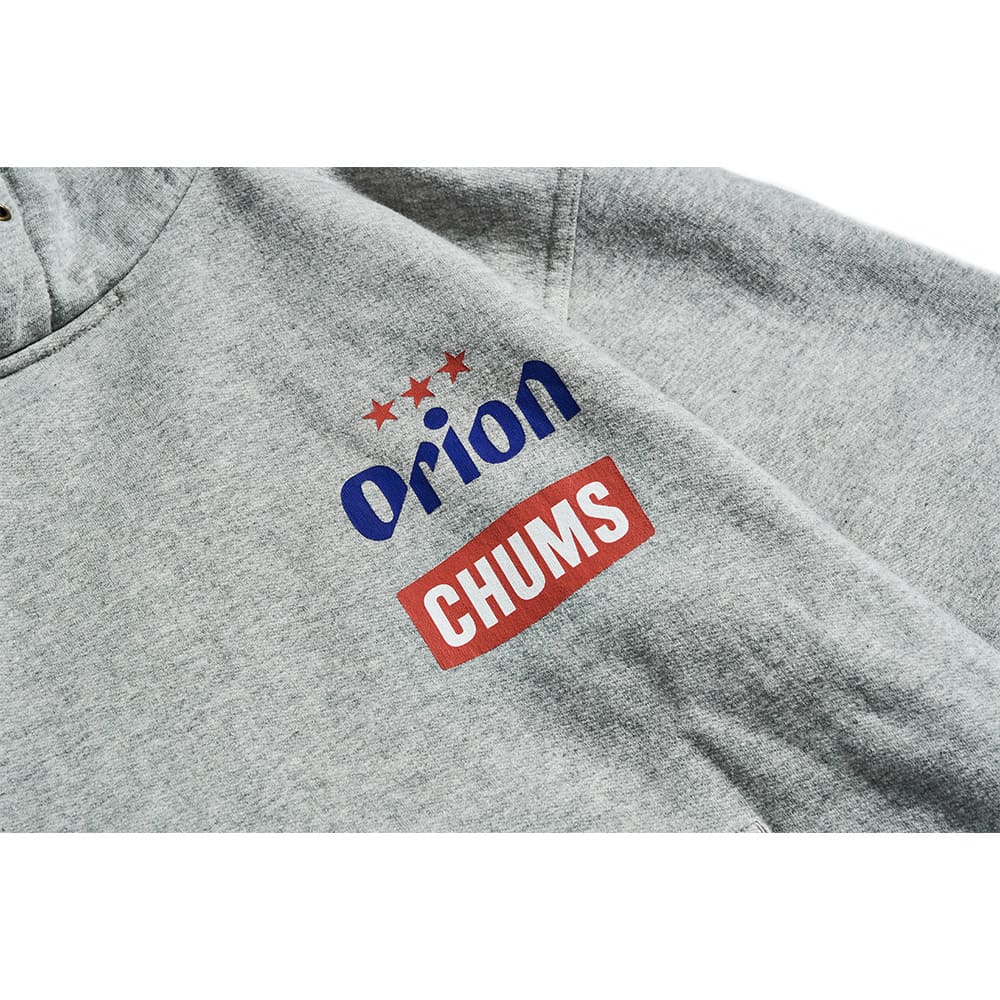 【ORION×CHUMS コラボ】 OWYC24 ﾔﾝﾊﾞﾙｸｲﾅ ｶﾘｰ! プルオーバーパーカー カラー：グレー