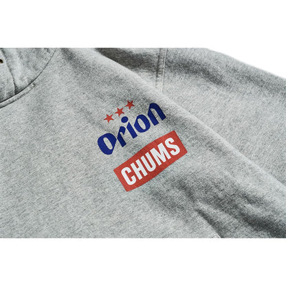 【ORION×CHUMS コラボ】 OWYC24 ﾔﾝﾊﾞﾙｸｲﾅ ｶﾘｰ! プルオーバーパーカー カラー：グレー
