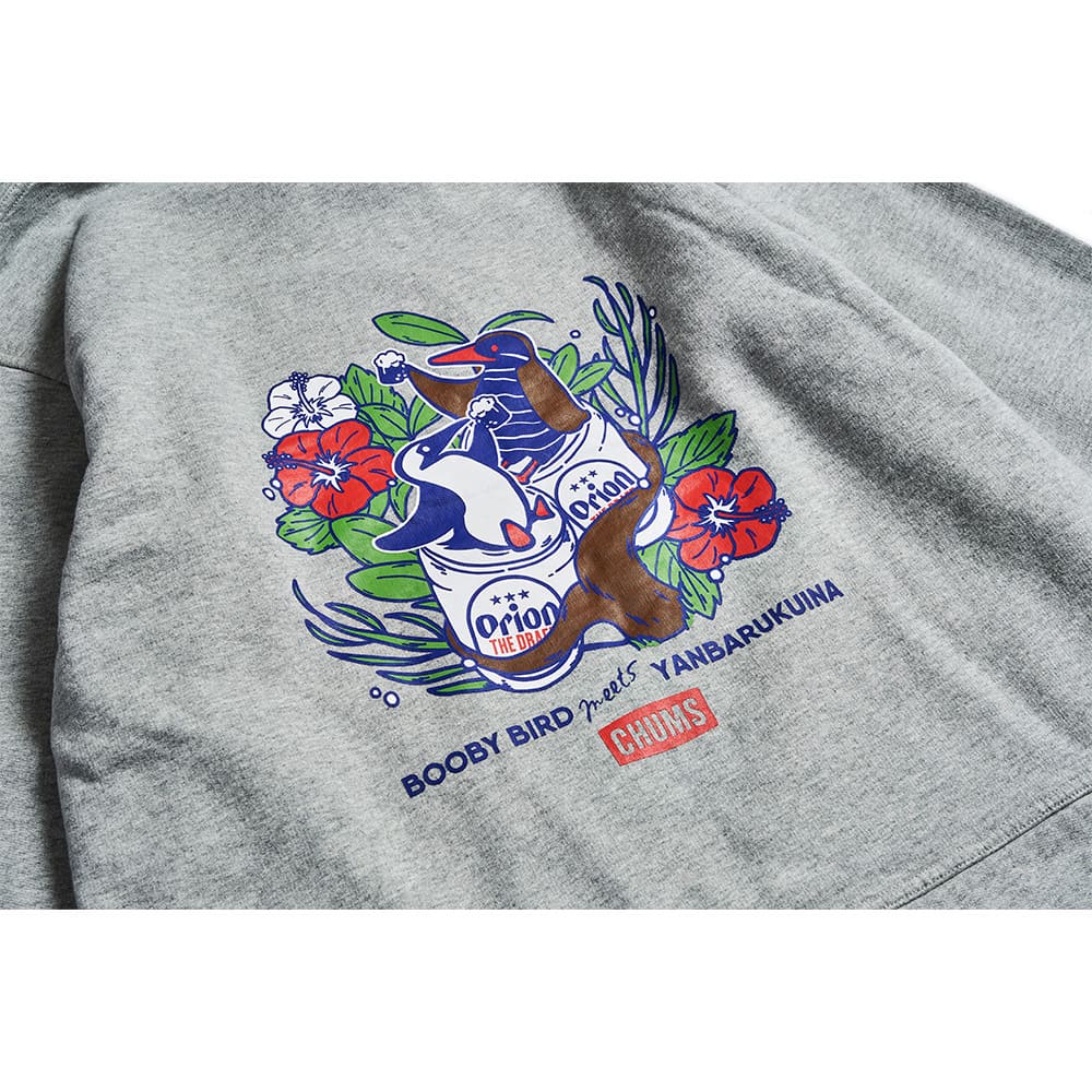 【ORION×CHUMS コラボ】 OWYC24 ﾔﾝﾊﾞﾙｸｲﾅ ｶﾘｰ! プルオーバーパーカー カラー：グレー