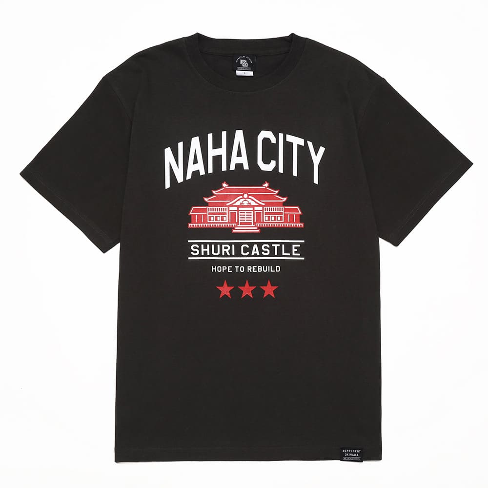 NAHA CITY SHURI Tシャツ 【ORION×REPRESENT OKINAWA】（カラー：スミ）