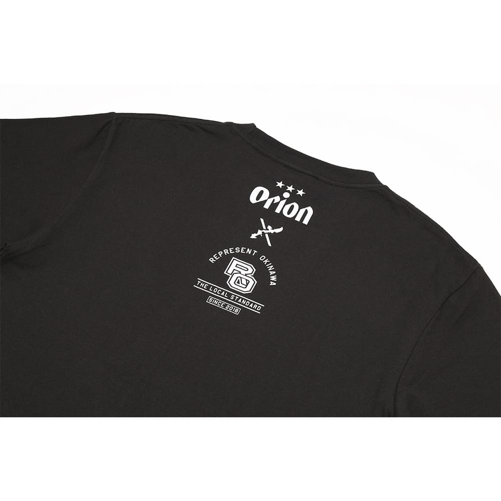 激レア！スペースメン3のVネックロゴTシャツ来日時限定販売！会場大久保のみ。 ORION×OLDENTIMES 25初売り】那覇桜坂ロングスリーブTシャツ ブラック