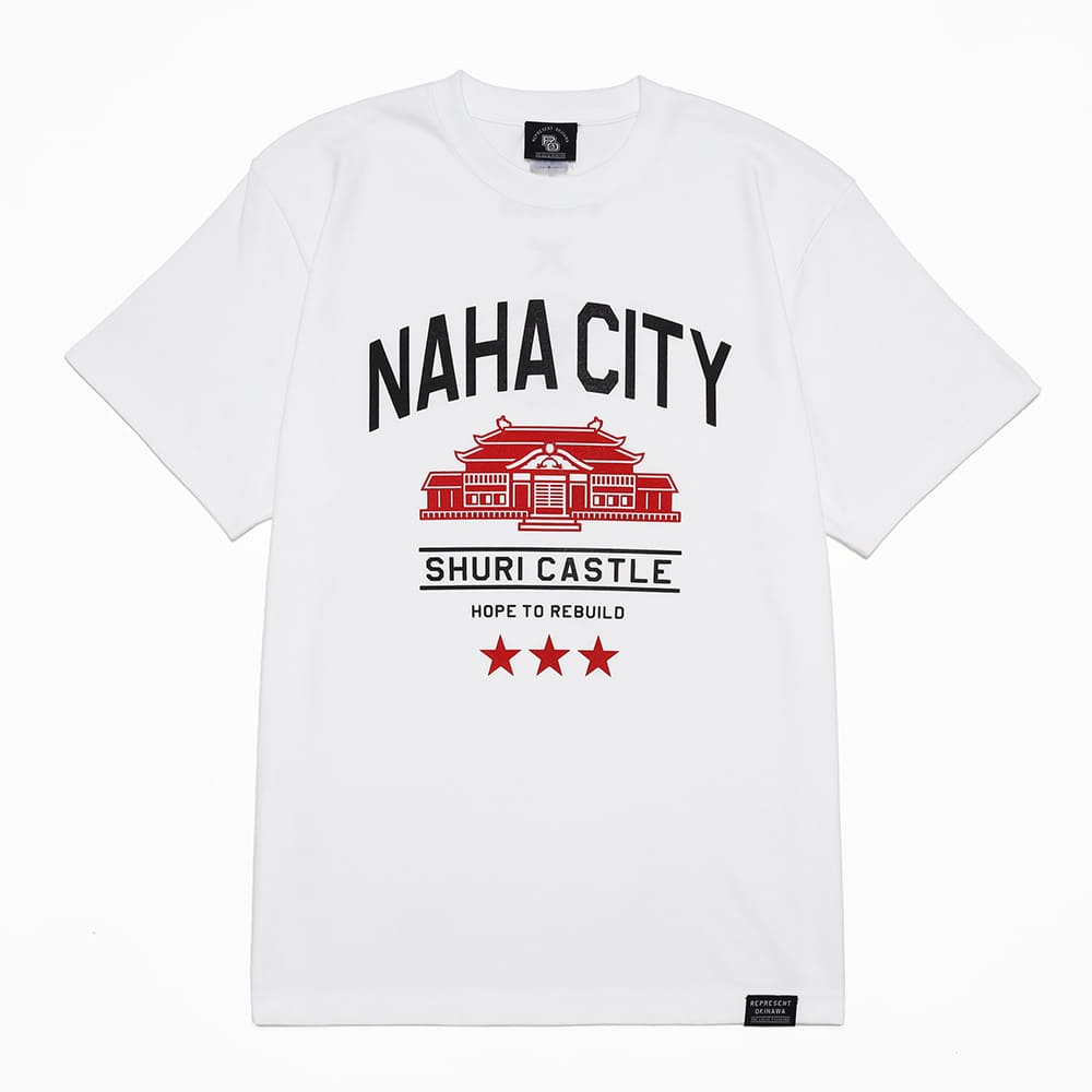 NAHA CITY SHURI Tシャツ 【ORION×REPRESENT OKINAWA】（カラー：ホワイト）