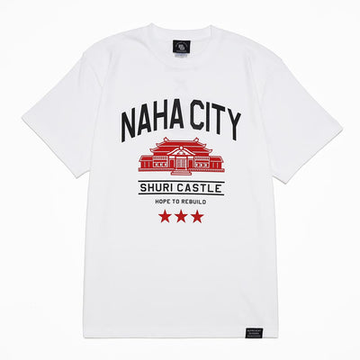 【11/18再入荷】NAHA CITY SHURI Tシャツ 【ORION×REPRESENT OKINAWA】（カラー：ホワイト）