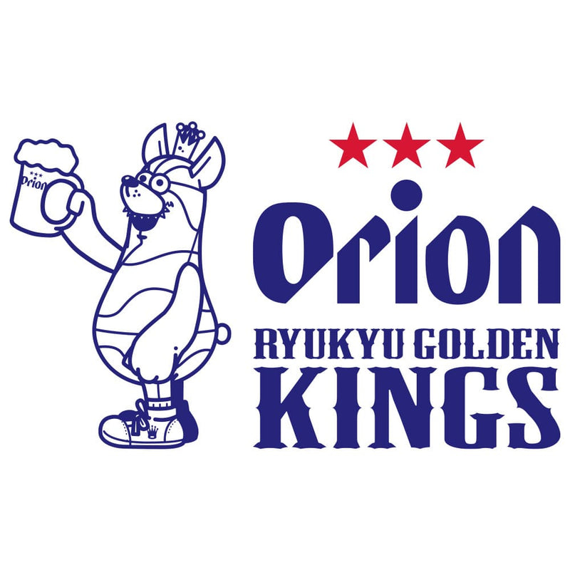 RYUKYU GOLDEN KINGS×Orionロゴフェイスタオル