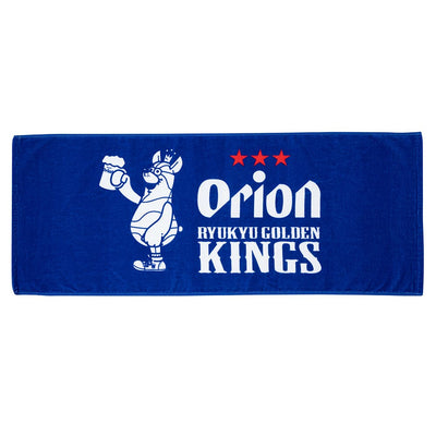 RYUKYU GOLDEN KINGS×Orionロゴフェイスタオル