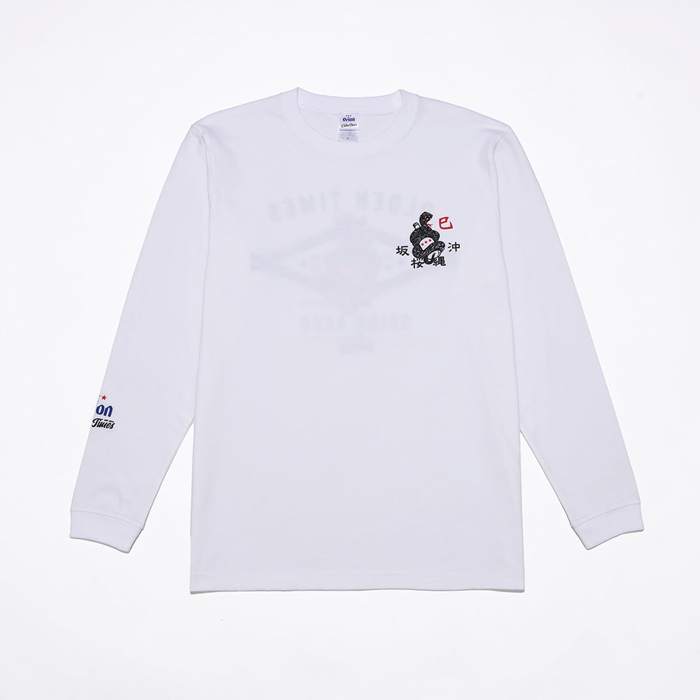 【ORION×OLDENTIMES 25初売り】那覇桜坂ロングスリーブTシャツ　ホワイト