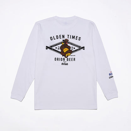【ORION×OLDENTIMES 25初売り】那覇桜坂ロングスリーブTシャツ　ホワイト