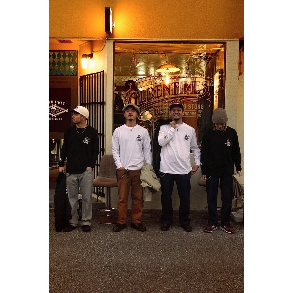 【ORION×OLDENTIMES 25初売り】那覇桜坂ロングスリーブTシャツ　ホワイト