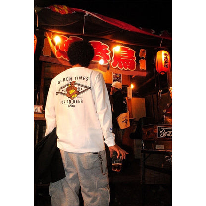【ORION×OLDENTIMES 25初売り】那覇桜坂ロングスリーブTシャツ　ホワイト