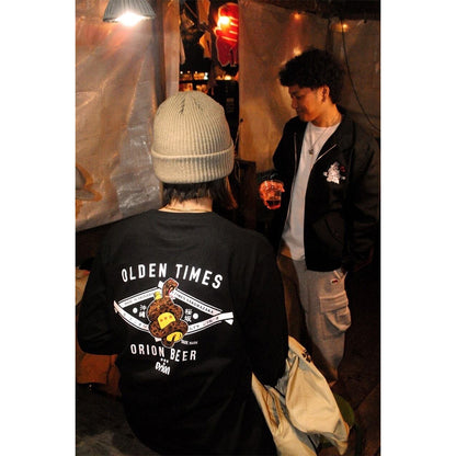 【ORION×OLDENTIMES 25初売り】那覇桜坂ロングスリーブTシャツ　ホワイト