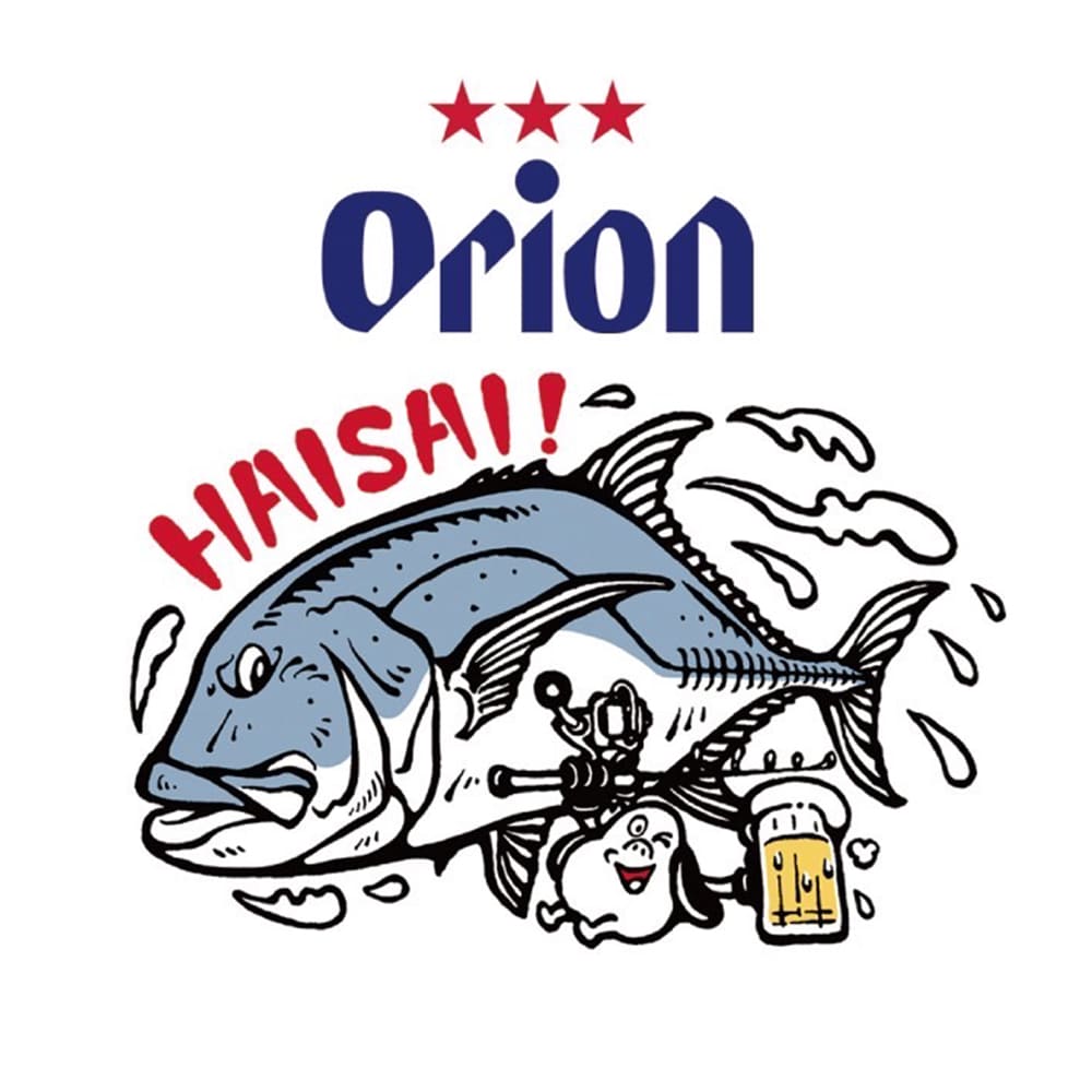 ハイサイ探偵団×オリオンビール】 ステッカー （チャッピー＆GT