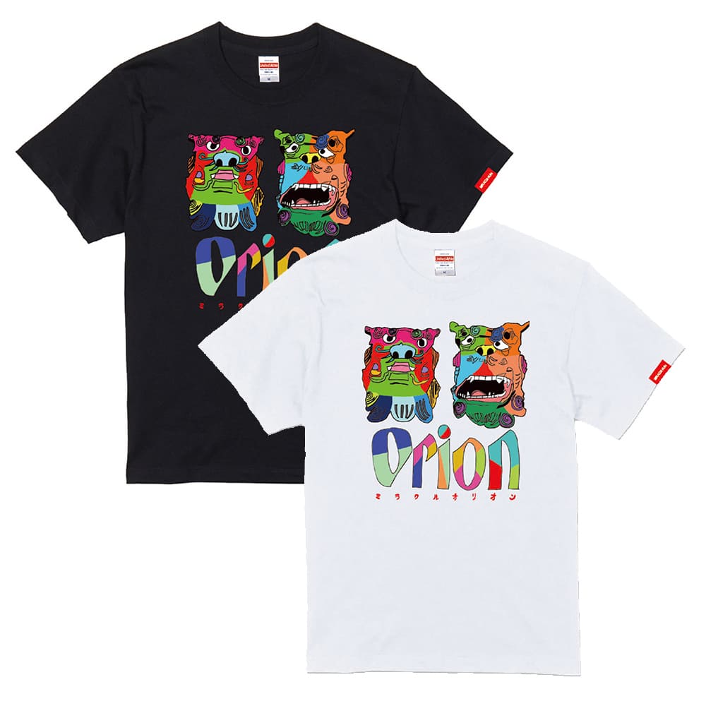 ミラクルくん×オリオンビール】 ミラクルオリオン シーサーTシャツ