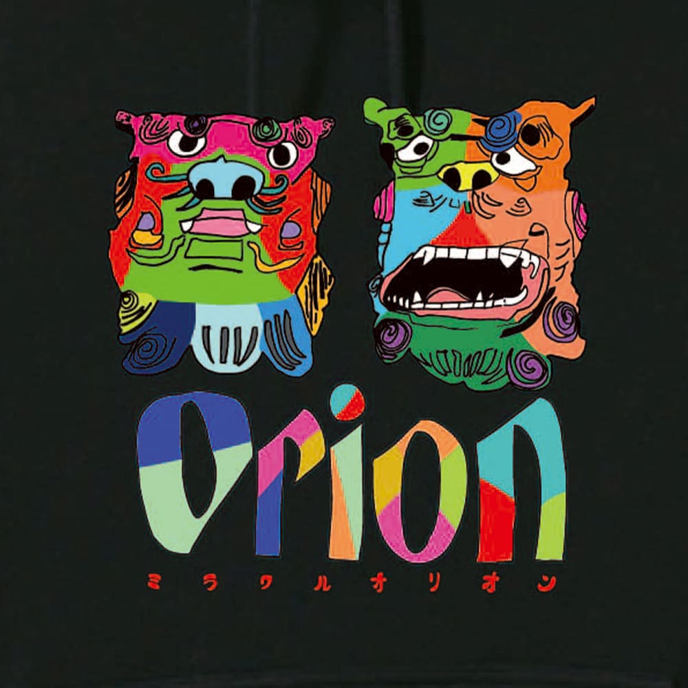 ミラクルくん×オリオンビール】 ミラクルオリオン シーサーパーカー