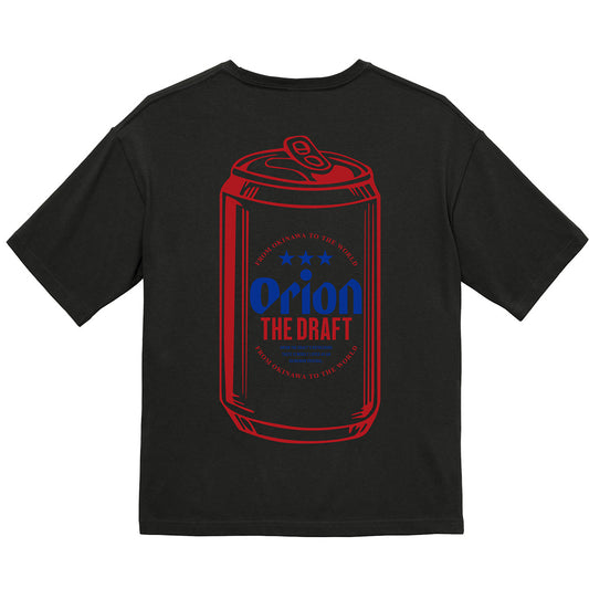 BEER 缶ロゴポケットTシャツ　BLACK
