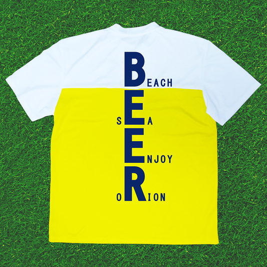 BEERゴルフ モックネックTシャツ
