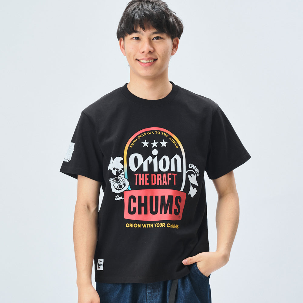 【チャムスコラボ】OWYC THE DRAFT T-Shirt　BLACK