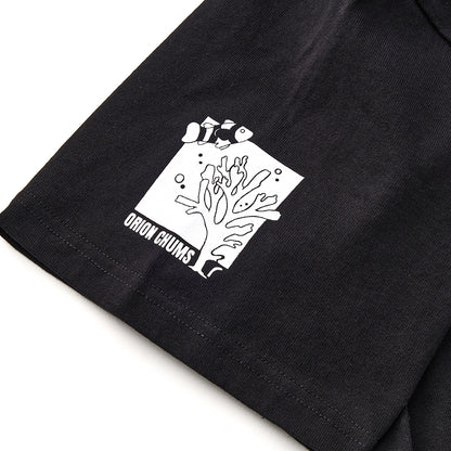 【チャムスコラボ】OWYC THE DRAFT T-Shirt　BLACK