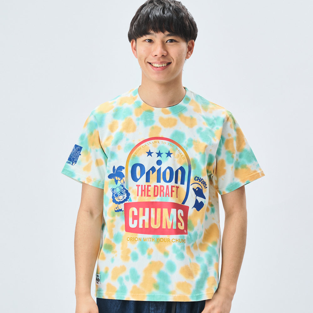 【チャムスコラボ】OWYC THE DRAFT T-Shirt　Canyon-Dye
