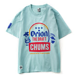 【チャムスコラボ】OWYC THE DRAFT T-Shirt　SKY