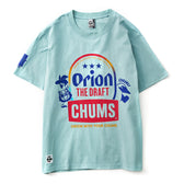 【チャムスコラボ】OWYC THE DRAFT T-Shirt　SKY