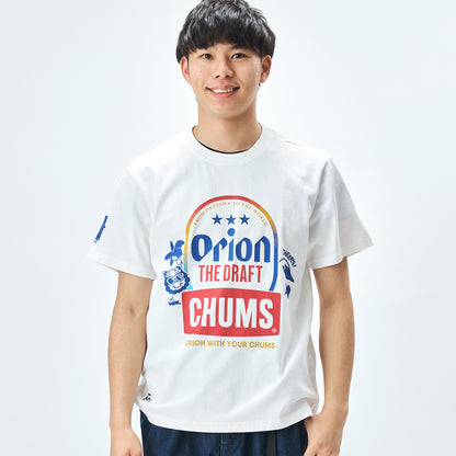 【チャムスコラボ】OWYC THE DRAFT T-Shirt　WHITE