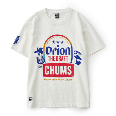 【チャムスコラボ】OWYC THE DRAFT T-Shirt　WHITE