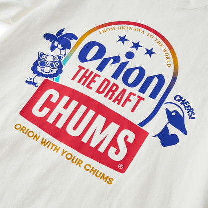 【チャムスコラボ】OWYC THE DRAFT T-Shirt　WHITE