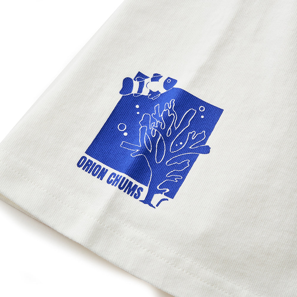 【チャムスコラボ】OWYC THE DRAFT T-Shirt　WHITE