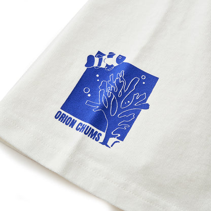 【チャムスコラボ】OWYC THE DRAFT T-Shirt　WHITE