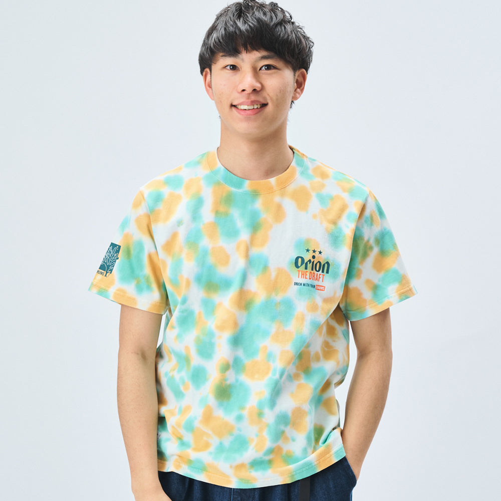 【チャムスコラボ】OKINAWA CALLING T-Shirt　Canyon-Dye