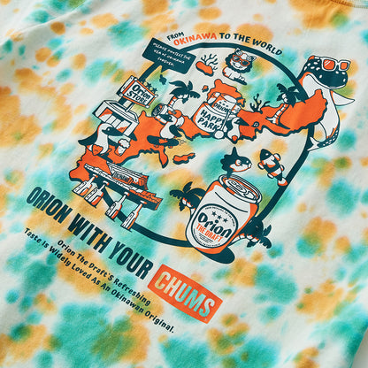 【チャムスコラボ】OKINAWA CALLING T-Shirt　Canyon-Dye