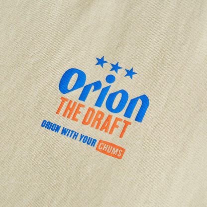 【チャムスコラボ】OKINAWA CALLING T-Shirt　GREIGE