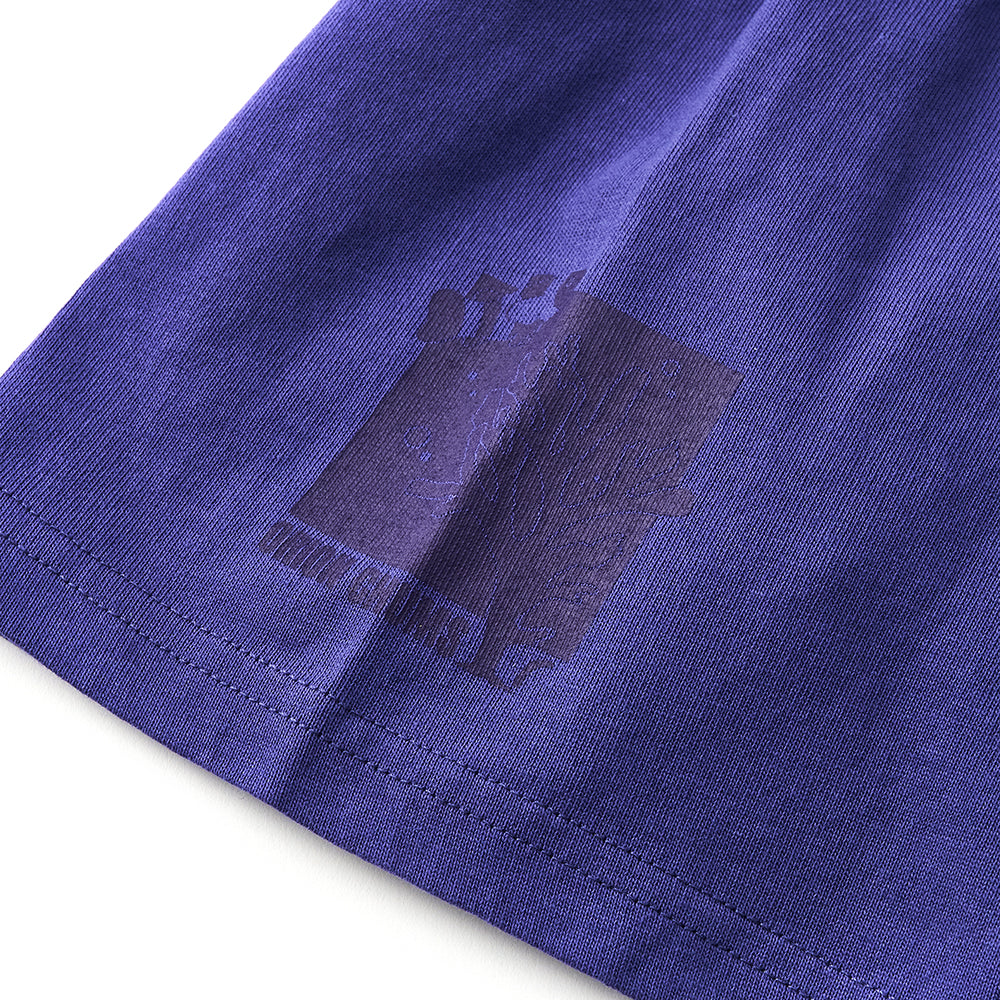 【チャムスコラボ】OKINAWA CALLING T-Shirt　PURPLE
