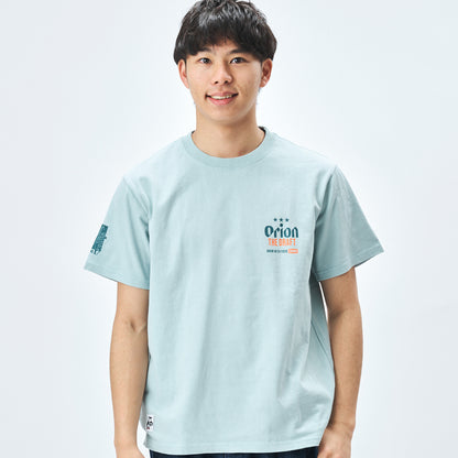 【チャムスコラボ】OKINAWA CALLING T-Shirt　SKY