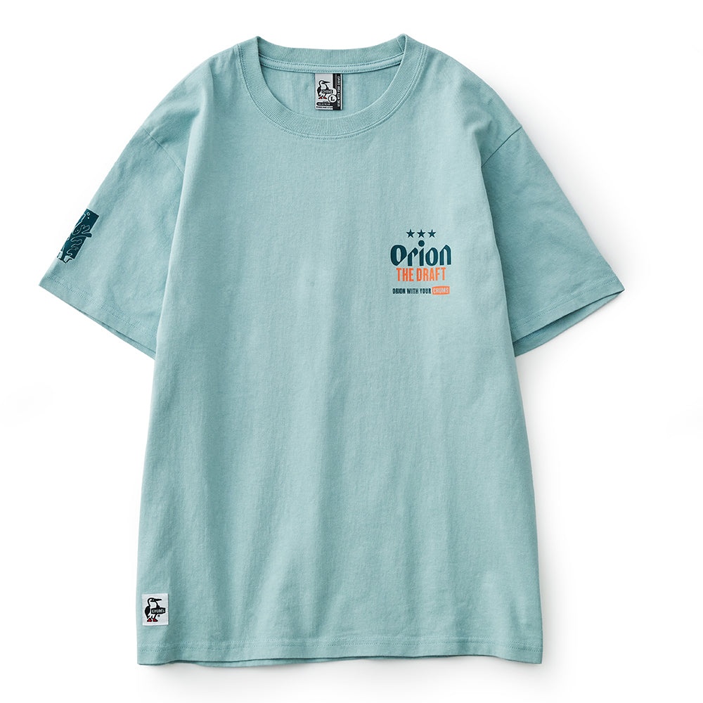 【チャムスコラボ】OKINAWA CALLING T-Shirt　SKY