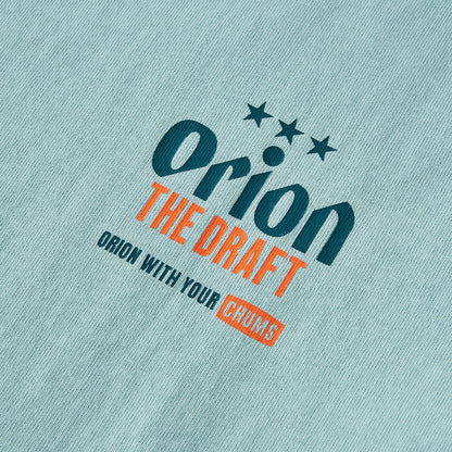 【チャムスコラボ】OKINAWA CALLING T-Shirt　SKY
