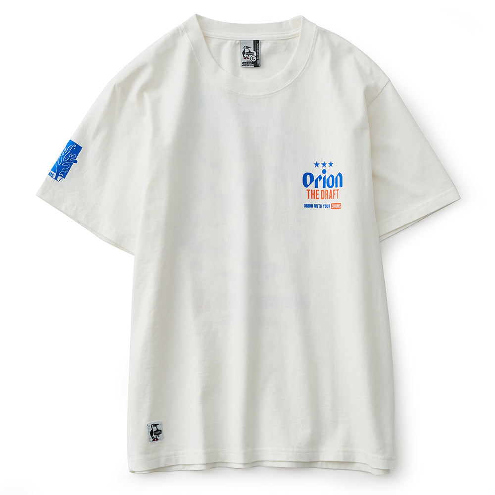 【チャムスコラボ】OKINAWA CALLING T-Shirt　WHITE