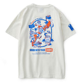 【チャムスコラボ】OKINAWA CALLING T-Shirt　WHITE