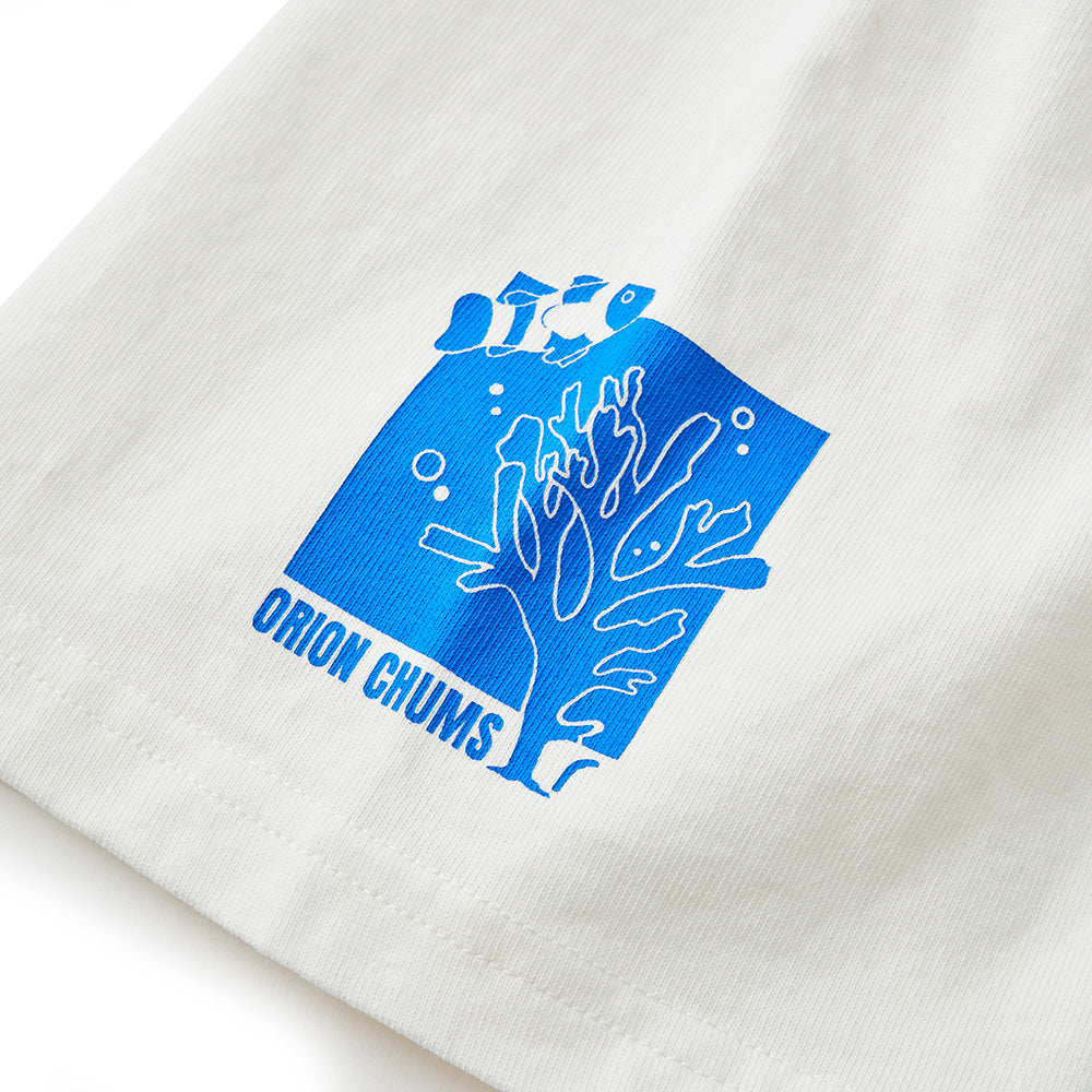 【チャムスコラボ】OKINAWA CALLING T-Shirt　WHITE