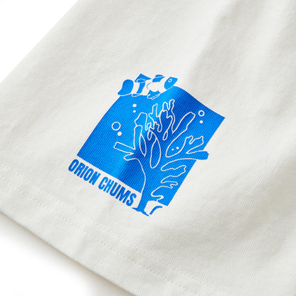 【チャムスコラボ】OKINAWA CALLING T-Shirt　WHITE