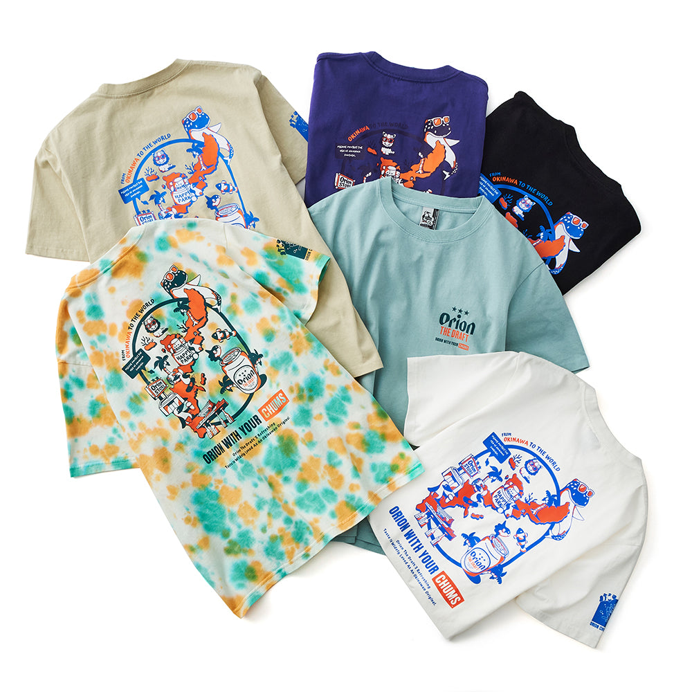 チャムスコラボ】OKINAWA CALLING T-Shirt Canyon-Dye – オリオン
