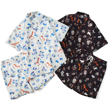 【チャムスコラボ】OKINAWA CALLING Shirt　WHITE