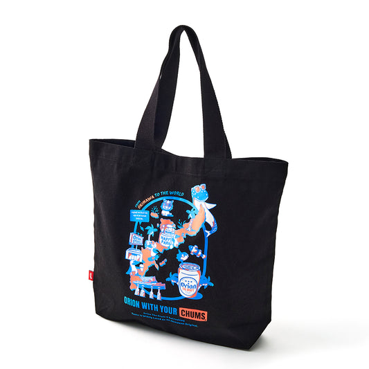 【チャムスコラボ】OWYC Canvas Tote BLACK