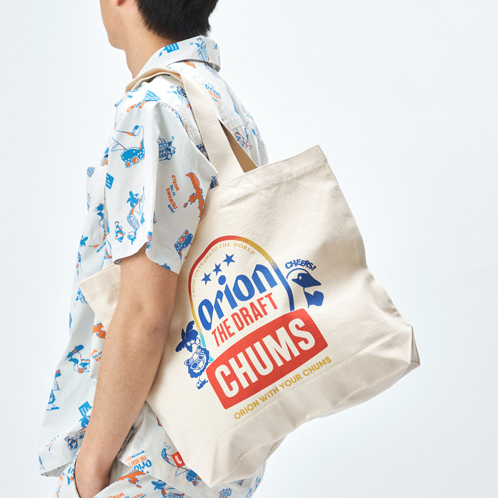 【チャムスコラボ】OWYC Canvas Tote NATURAL