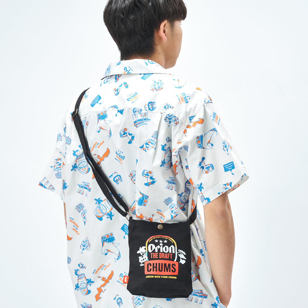 【チャムスコラボ】OWYC Mini Canvas Shoulder　BLACK