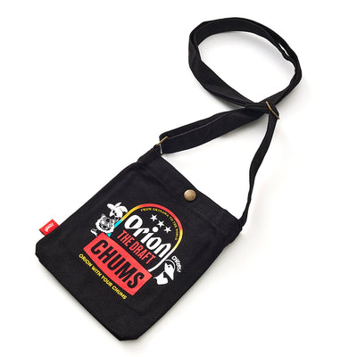 【チャムスコラボ】OWYC Mini Canvas Shoulder　BLACK