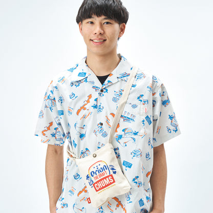 【チャムスコラボ】OWYC Mini Canvas Shoulder　NATURAL