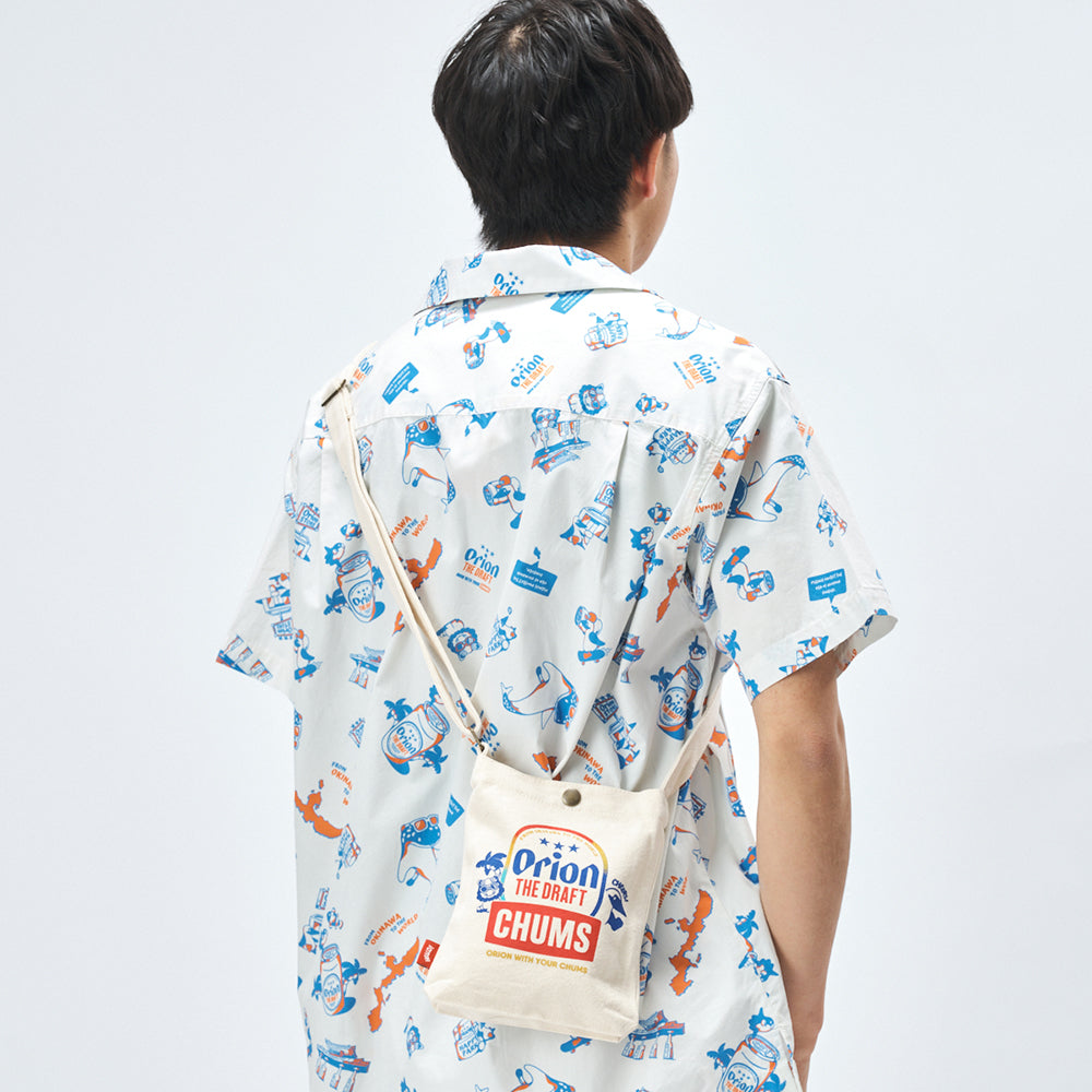 【チャムスコラボ】OWYC Mini Canvas Shoulder　NATURAL
